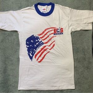 Vintage Umbro USA Soccer Shirt- Made in the USA